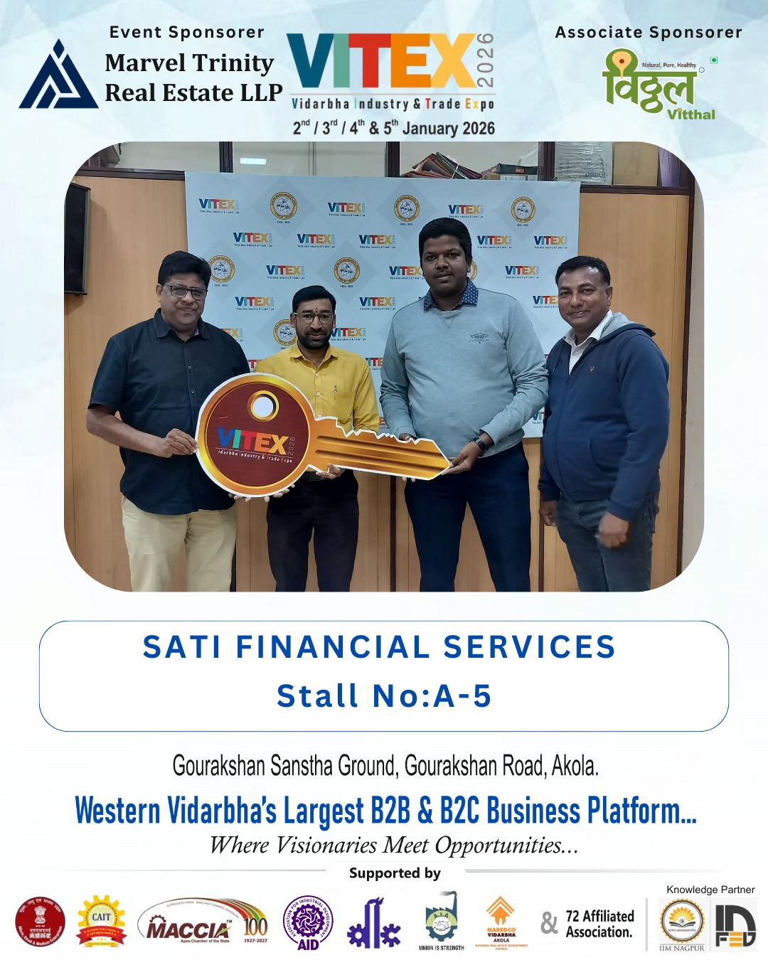 SATI FINANCIAL SERVICES  - VITEX 2026