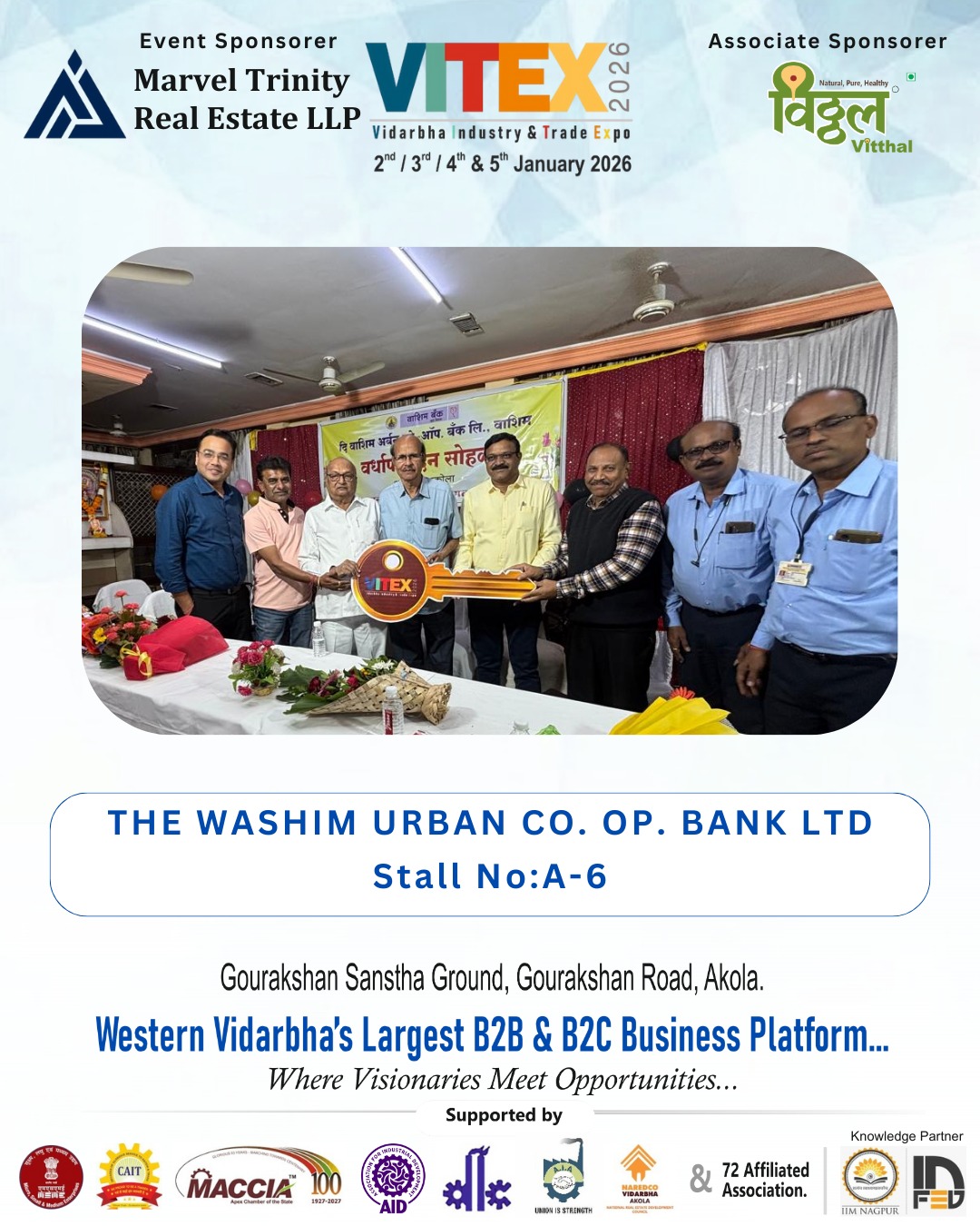 WASHIM URBAN BANK - VITEX 2026