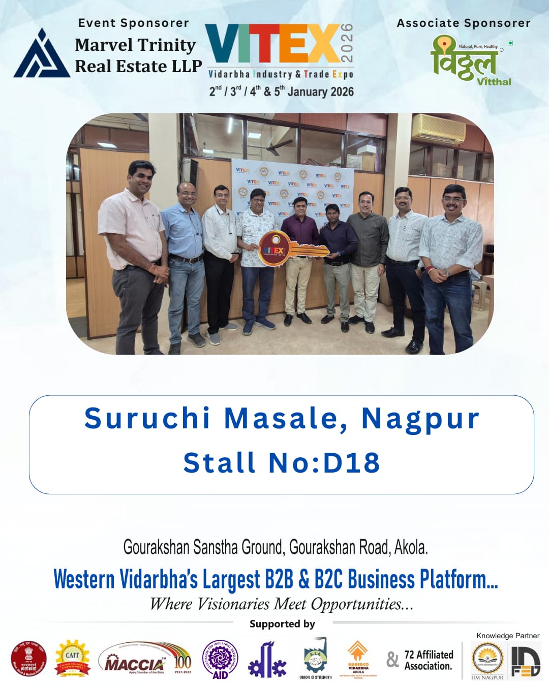 SURUCHI MASALE - VITEX 2026