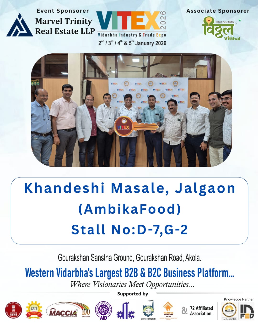 KHANDESH MASALE - VITEX 2026