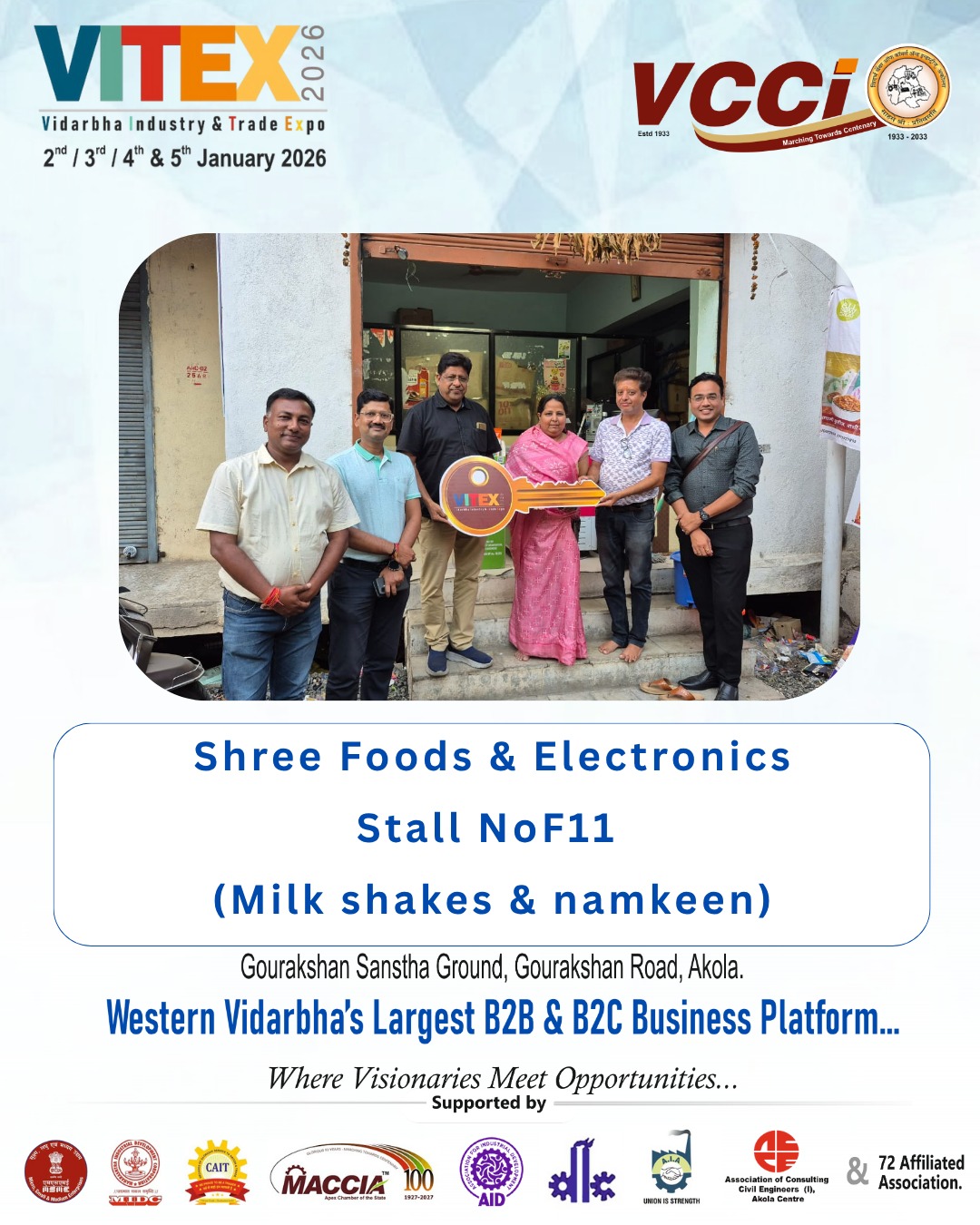 SHREE FOODS & ELECTRONICS - VITEX 2026