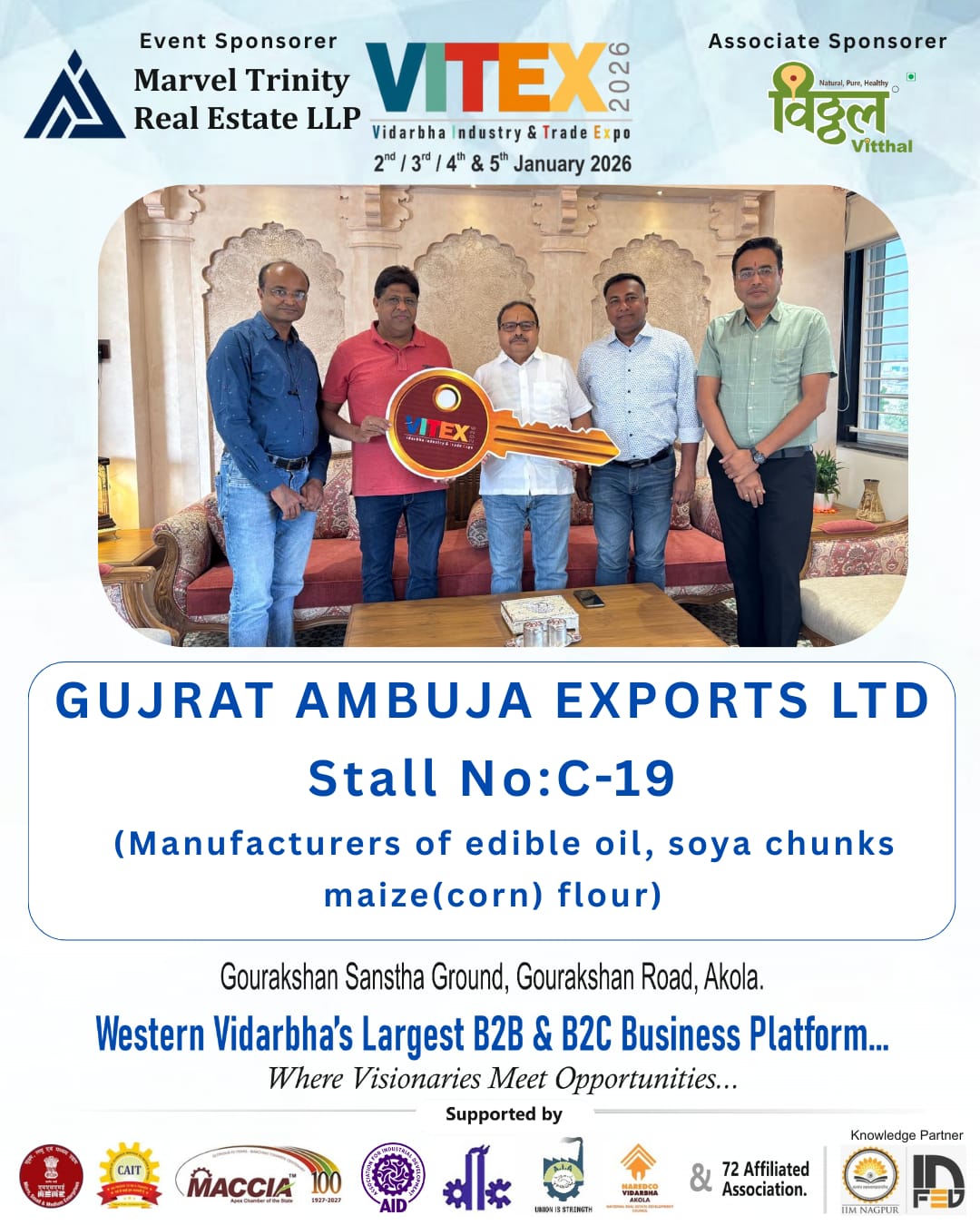 GUJRAT AMBUJA EXPORTS LTD - VITEX 2026