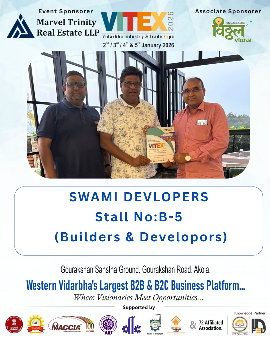 SWAMI DEVLOPERS - VITEX 2026