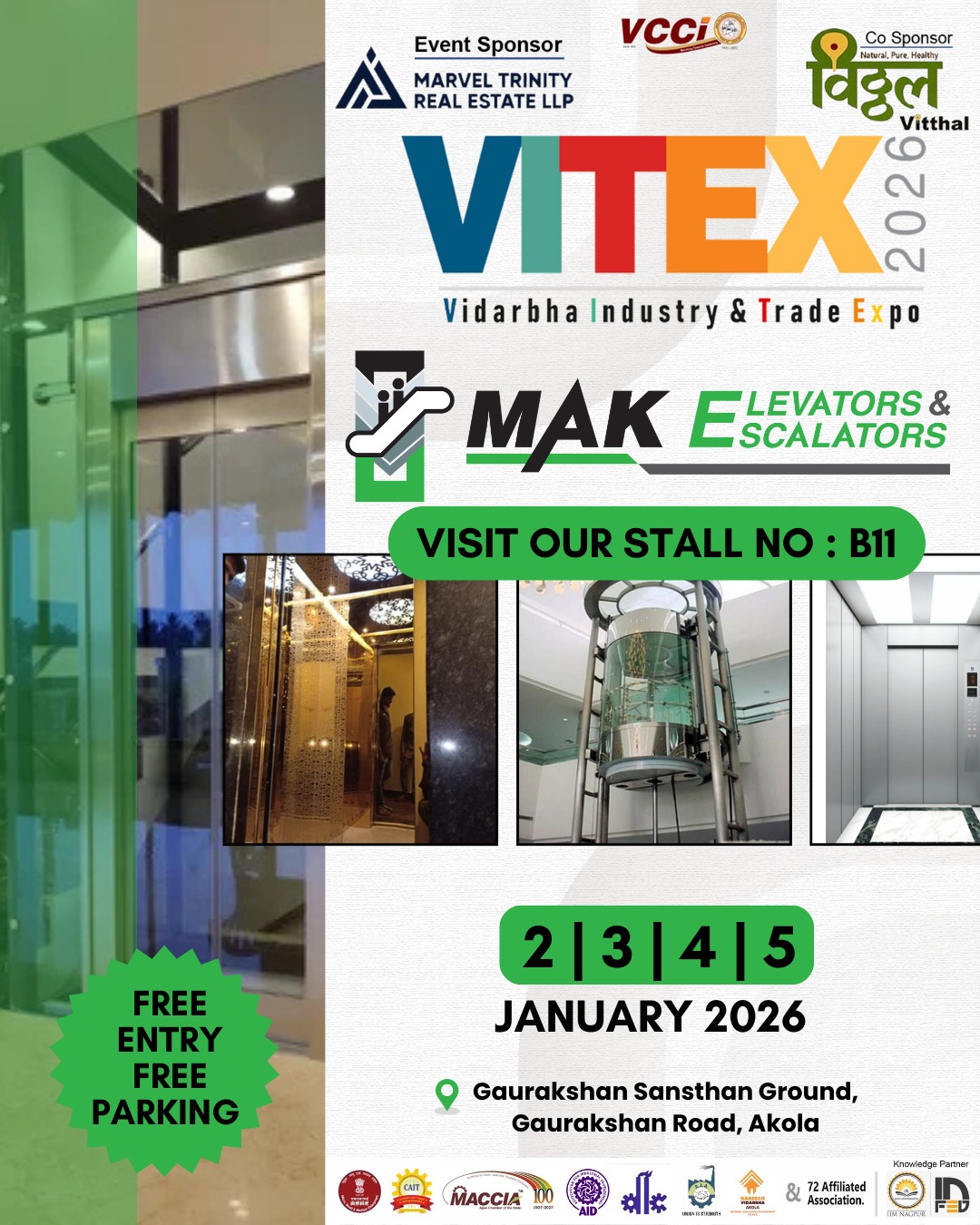 MAK ELEVATORS - VITEX 2026