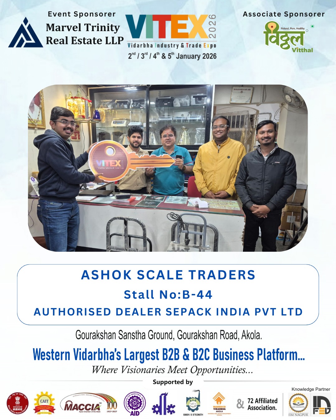 ASHOK SCALE TRADERS - VITEX 2026