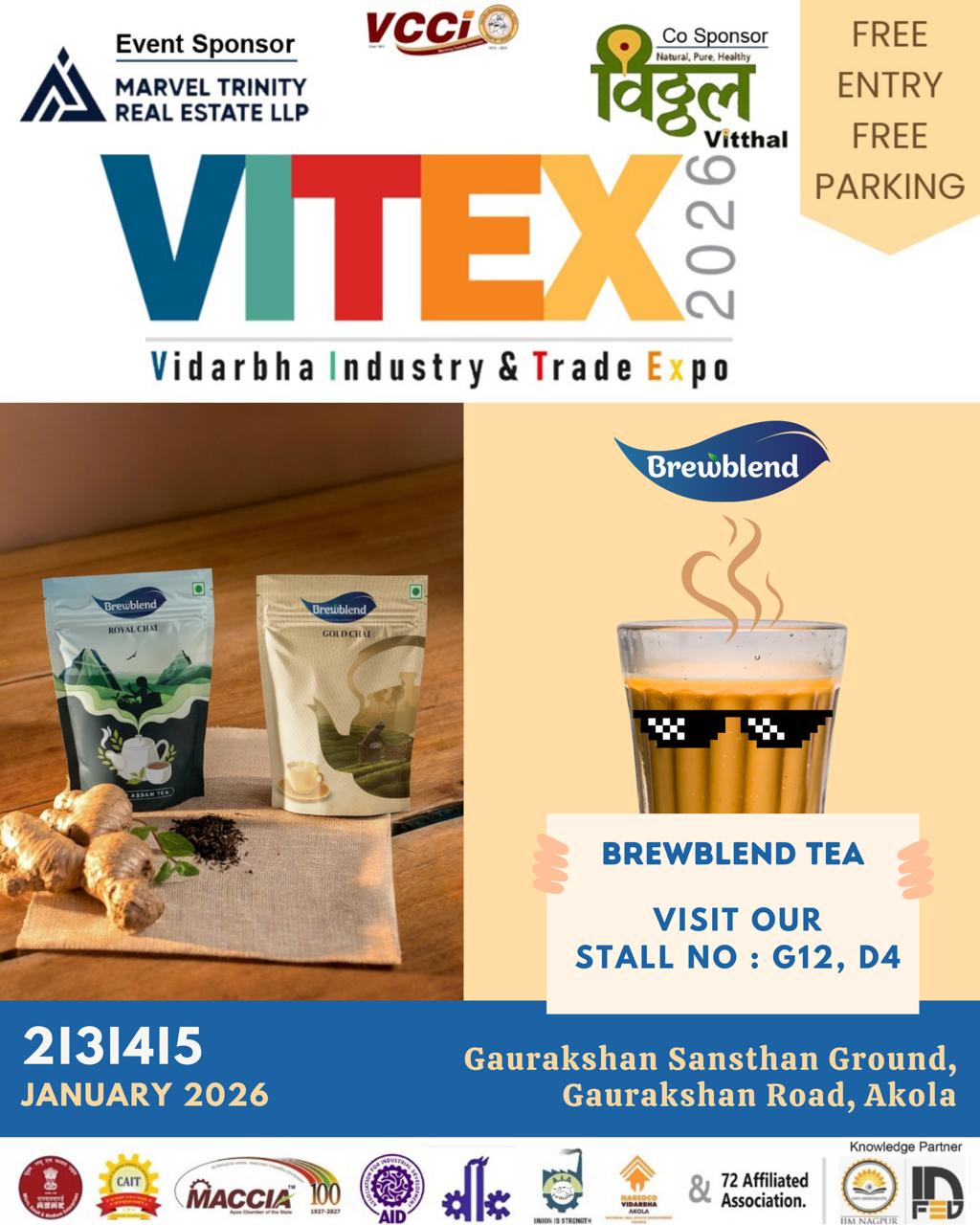 BREWBLEND TEA - VITEX 2026