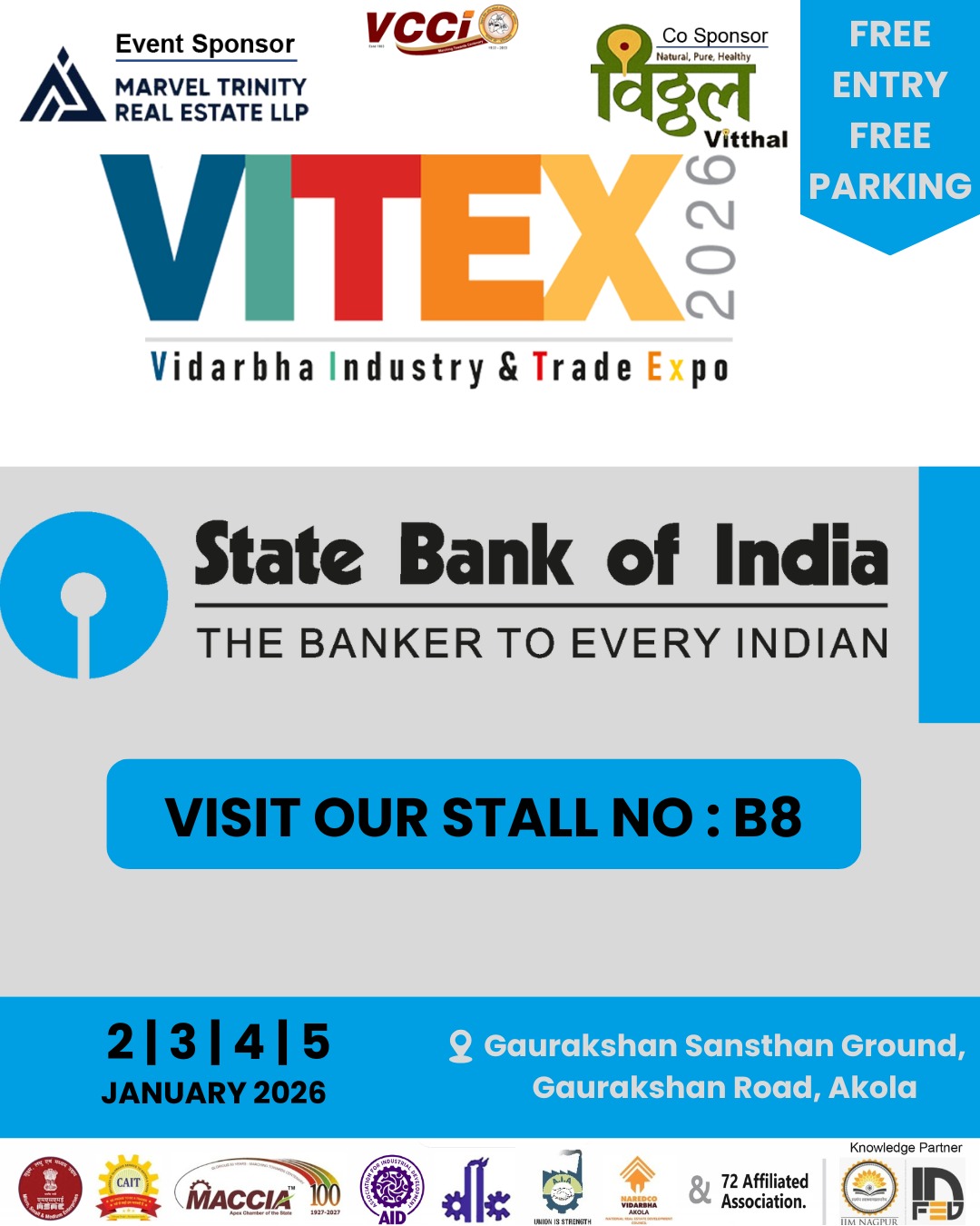 STATE BANK OF INDIA - VITEX 2026