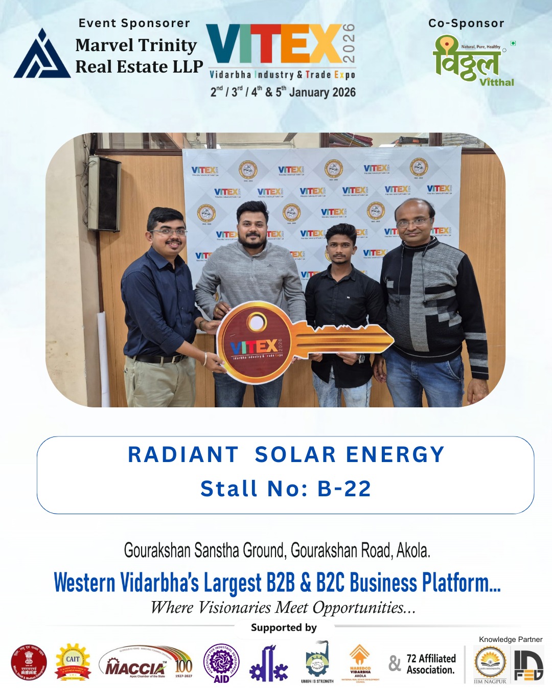 RADIANT SOLAR ENERGY - VITEX 2026