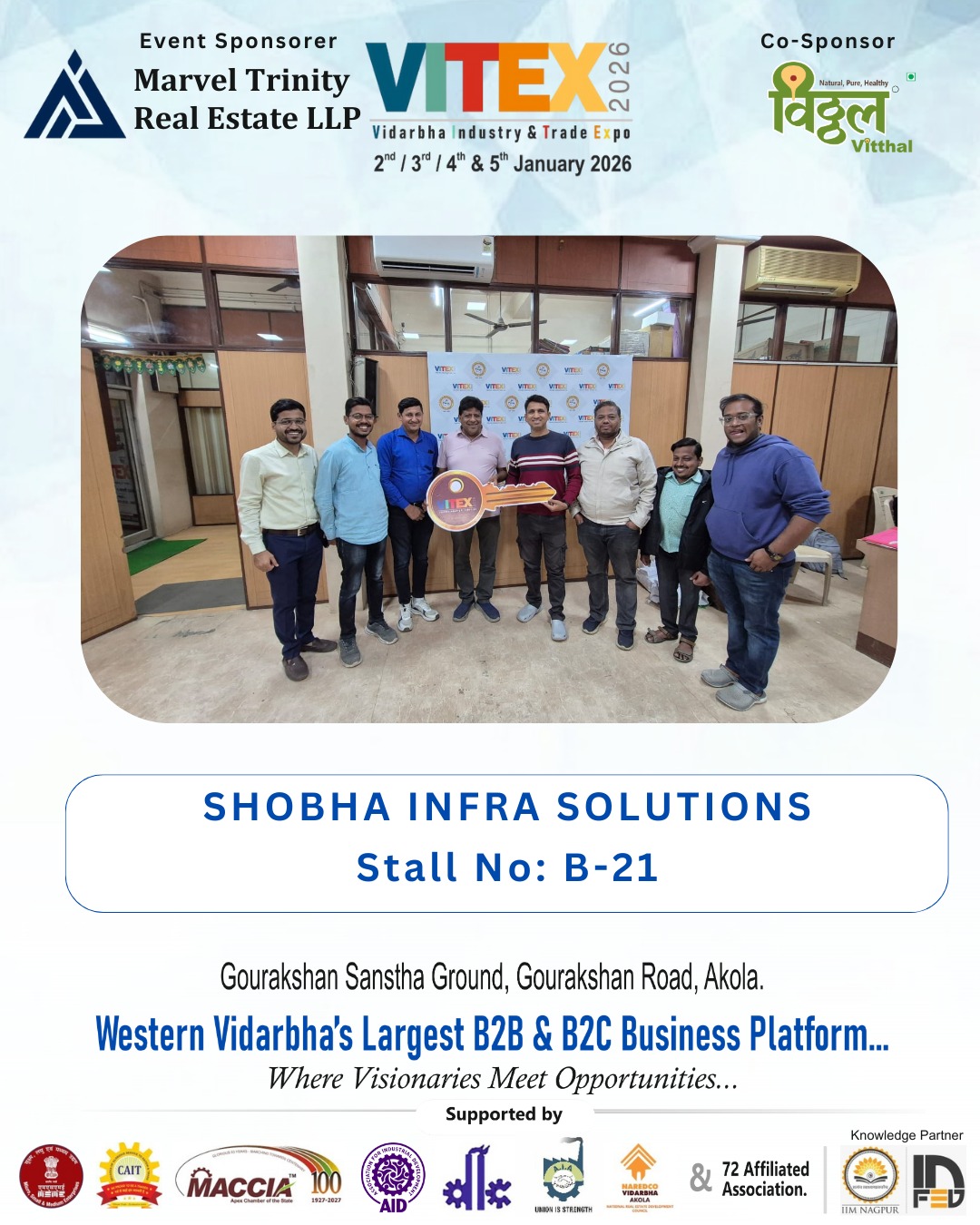 SHOBHA INFRA SOLUTIONS - VITEX 2026